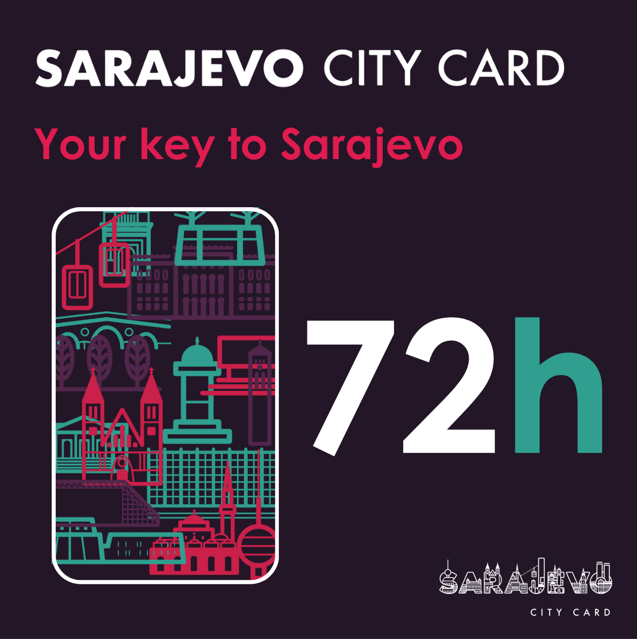 Sarajevo City Card - 72 h