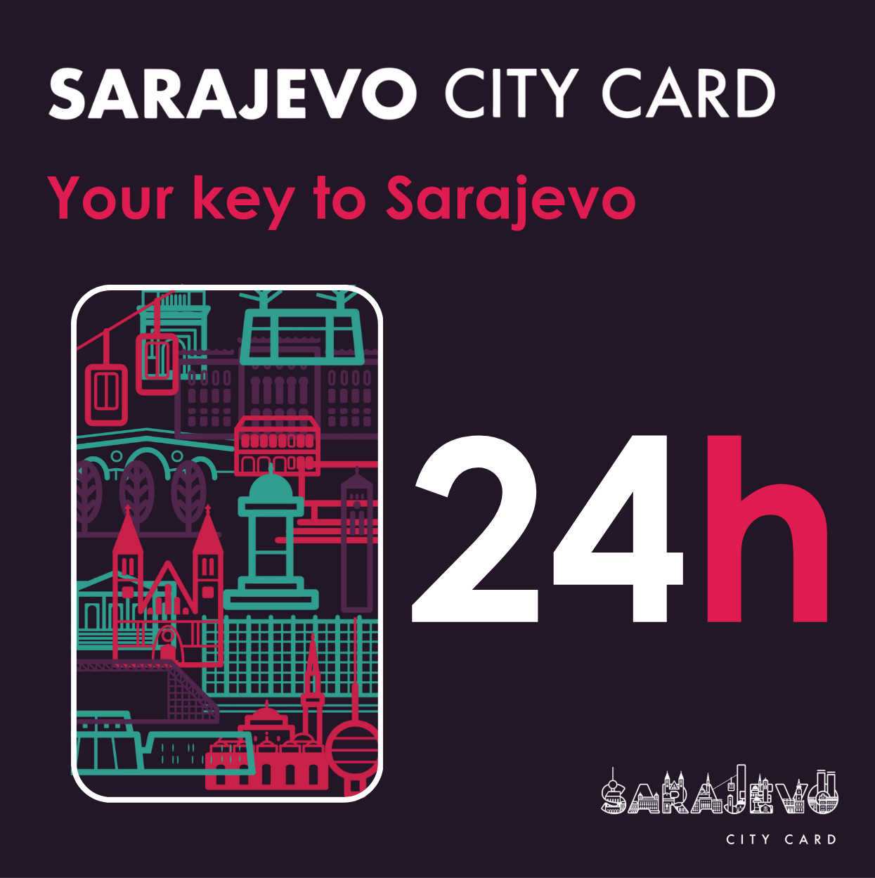 Sarajevo City Card - 24 h